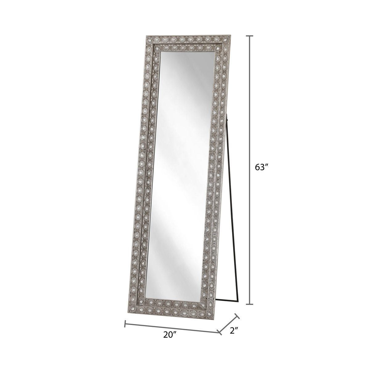 Kelly Clarkson Home Cardy Traditional/Rustic Full Length Mirror